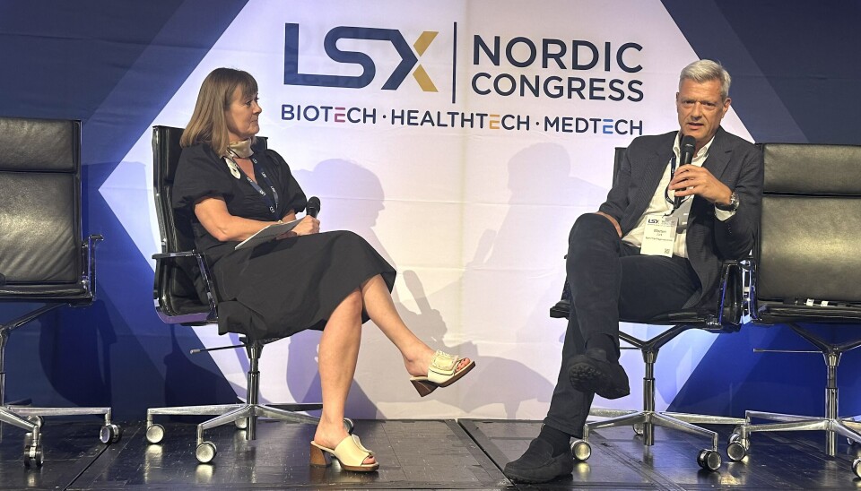 CEO Morten Jurs i SpinChip og investeringsdirektør Ann-Tove Kongsnes i Investinor. CEO Morten Jurs i SpinChip og investeringsdirektør Ann-Tove Kongsnes i Investinor.