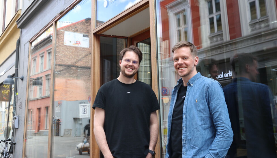 6AM: Marcus Langseth Nickelsen og Thor Richard Isaksen i Oslo. 6AM: Marcus Langseth Nickelsen og Thor Richard Isaksen i Oslo.