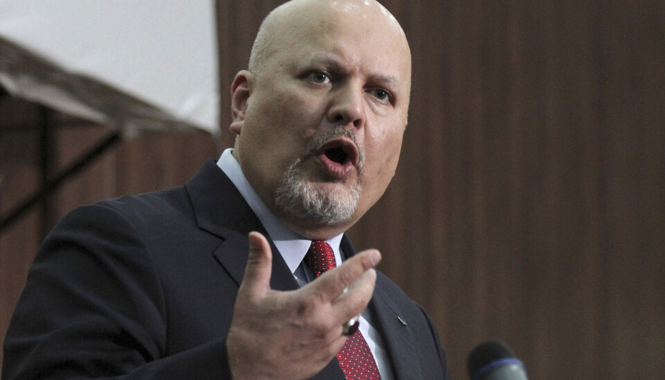 Karim Khan, sjefanklager ved Den internasjonale straffedomstolen (ICC).