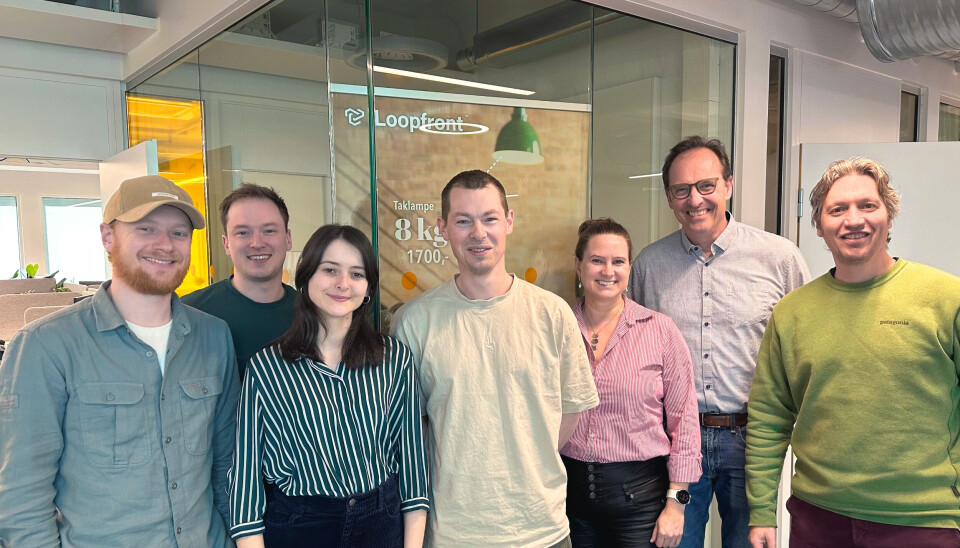 Nytt partnerskap mellom Loopfront og Sirken, her ved Julius Flem, Tobias Bjerkomp, Marina Skanche, Peter Totland, Taru Holm, Knut Sverre Westby og Vladislav Kazanski.