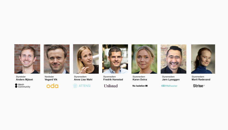 Styret i NAST, Anders Mjåset, Vegard Vik, Anne Lise Waal, Fredrik Harestad, Karen Dolva, Jørn Lyseggen og Marit Rødevand.