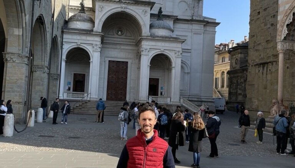 Paolo Perico er nå noe av tiden på kontoret til Evoy i Italia. Paolo Perico hjemme i Italia.