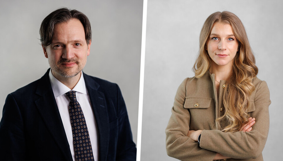 Leder i KrF Dag-Inge Ulstein og nestleder og fylkesråd for næring i Akershus Ida Lindtvedt Røse.