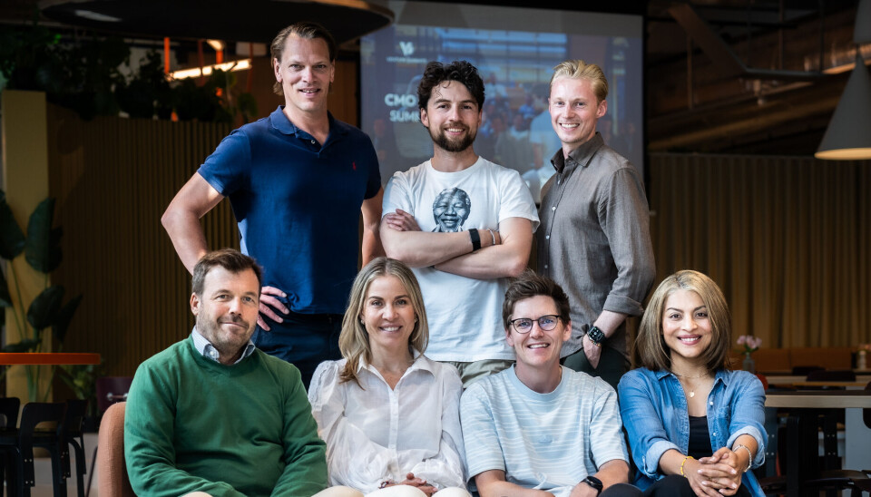 Fra øverst til venstre med klokken: Thomas Wittusen, Daniel Caetanya Fossum, Eirik L. Nerdal. Kathrine Barrios, Patrick Skjennum, Birte Steen og Pål Næss
