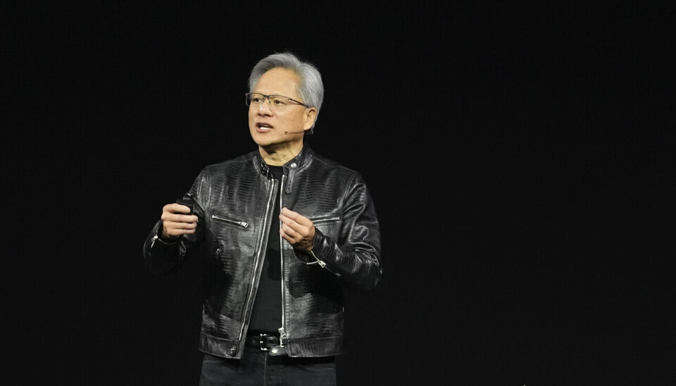 Nvidia-CEO, Jensen Huang,. CEO Jensen Huang speaks beside a robot to conclude his keynote address of Nvidia GTC in San Jose, Calif., Monday, March 18, 2024. (AP Photo/Eric Risberg)