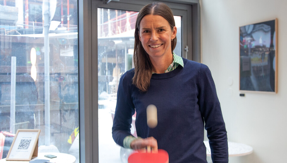 Pedersen kombinerer lidenskapene for tech og sport på jobb. Lauren Pedersen, SportAI