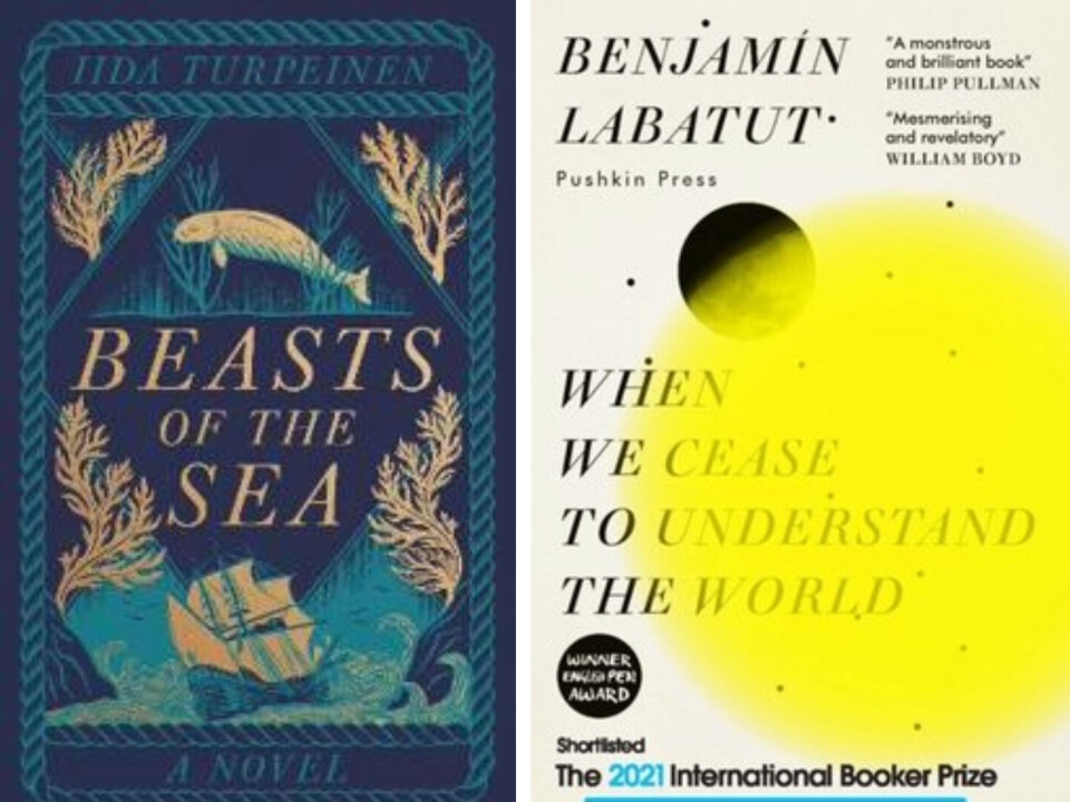 'Beasts of the Sea' av Lida turpeinen og 'When We Cease to Understand the World' av Benjamin Labatut. 'Beasts of the Sea' av Lida turpeinen og 'When We Cease to Understand the World' av Benjamin Labatut. Ukens boktips.