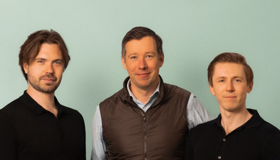 Gründerne bak Tandem Health: Lukas Saari, Oliver Åstrand och Oscar Boldt-Christmas.
