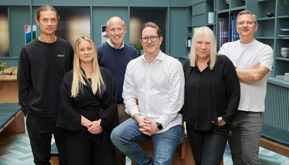 Fra venstre: Anders Hallin, Stine Sørensen, Johan Gjesdahl, Henrik Torstensson, Bente Loe & Arne Tonning.