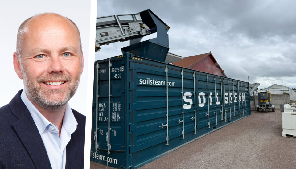 Ken Roar Riis, daglig leder i Soil Steam International.