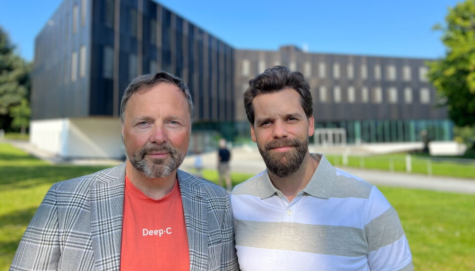 Rune Høyvik Rosnes og Håkon Esfandiari Dirdal.