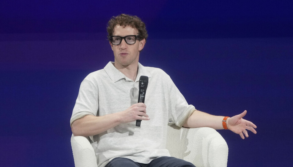 Mark Zuckerberg under er arrangement i Palo Alto i april.