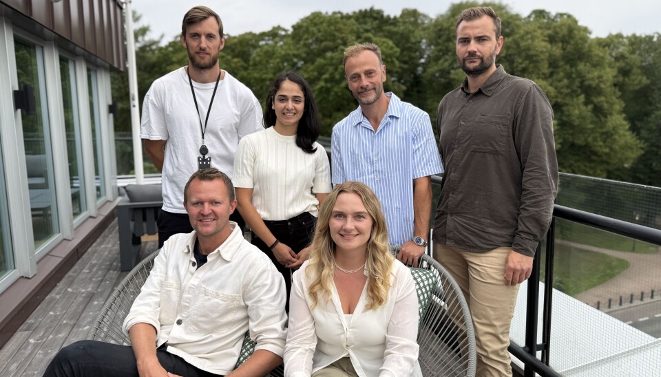 Klimaselskaper går sammen. Bakre rad: CTO og gründer Markus Øverli i Morescope, COO og gründer Sheri Shamlou i Morescope, styreleder og gründer Joachim Nahem Executive i Position Green, CSO og gründer Ulf Johansen i Morescope. Nerste rad: Administrerende direktør og gründer Daniel Gadd i Position Green og administrerende direktør Sophie Bruusgaard Jewett i Morescope.