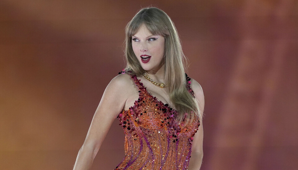 Taylor Swift var den mest strømmede artisten på Spotify i fjor, her på scenen i Paris Le Defense Arena i mai 2024.