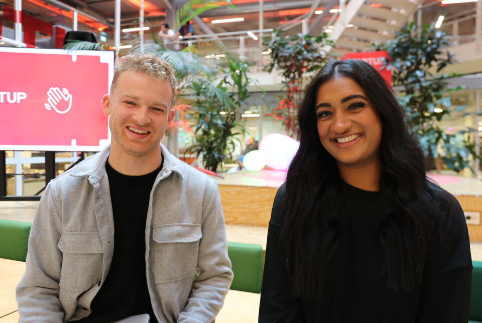 Karl Liapunov og Harrshinny Vallipuram har ledet planleggingen av Summiten. Karl Liapunov og Harrshinny Vallipuram tror årets Startuplab-event vil 'uppe gamet' når startups fra de andre nordiske landene blir representert.