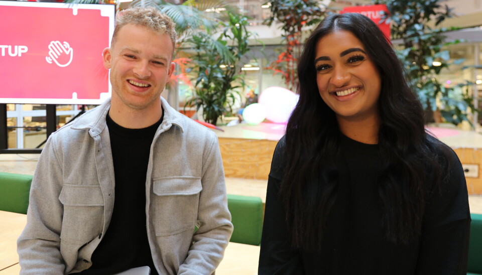 Karl Liapunov og Harrshinny Vallipuram tror årets Startuplab-event vil 'uppe gamet' når startups fra de andre nordiske landene blir representert. Karl Liapunov og Harrshinny Vallipuram tror årets Startuplab-event vil 'uppe gamet' når startups fra de andre nordiske landene blir representert.