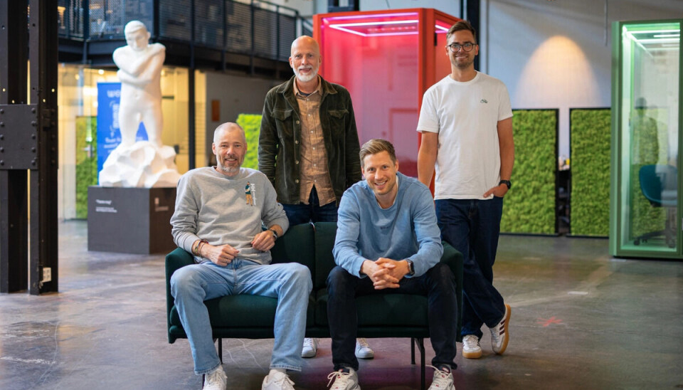 Lars-Petter W. Kjos, Rolf Risnes, Atle Myhrer Knudtzon og Markus Tallaksen.
