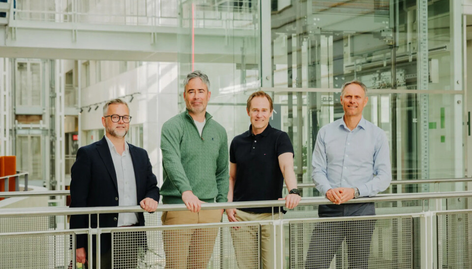 Anders Tuv, Joachim Paasche, Jørn Mikalsen og Erling Nordbø i Aleap Ventures.