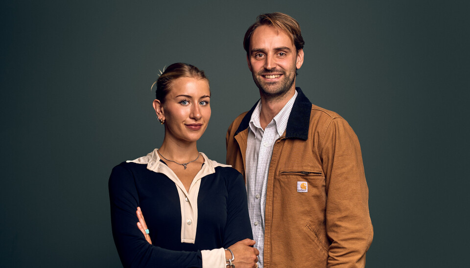 Staaltro-gründerne: Frederikke Rusten og Mathias Oldani.
