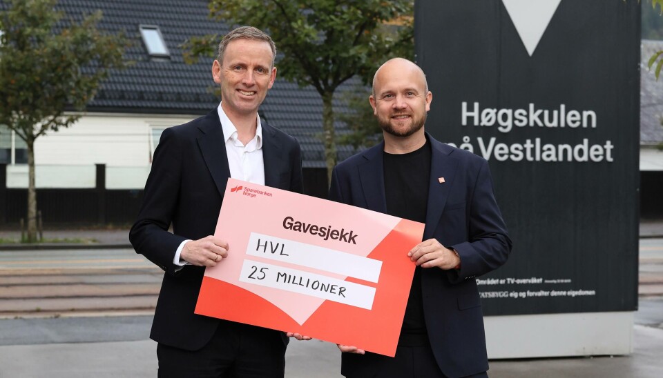 Frode Nergaard Fjeldstad (t.v.) og Øyvind Midtbø Berge ønsker mer nyskaping og vekst på Vestlandet.