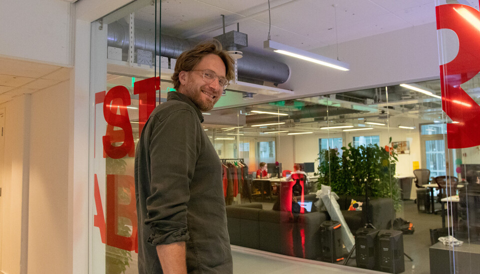 Ronny Liverød går inn på Startuplab, men nå som ansatt i et av selskapene som holder til der. Ronny Liverød går inn på Startuplab, men nå som ansatt i et av selskapene som holder til der.