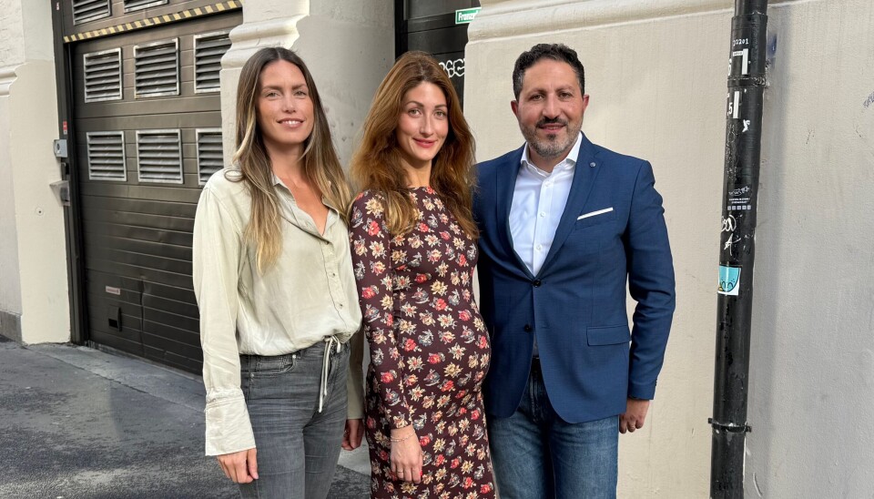 Kristine Bakk, Frøya Hetzel og Rami Haug Khoury i bildet.