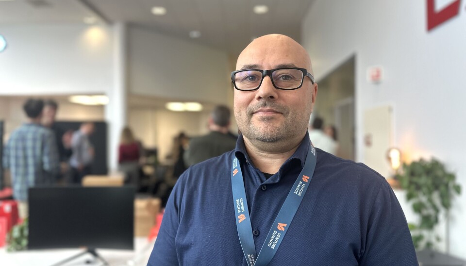 CTO Ruben Patel i Counting Hero. CTO Ruben Patel i Counting Hero.