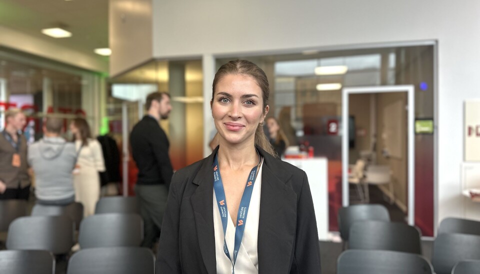 CTO Michelle Sæther i Link Utvikling. CTO Michelle Sæther i Link Utvikling.