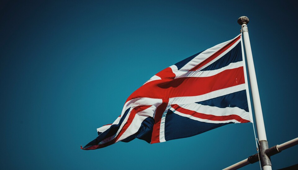 Illustrasjonsfoto. Det britiske flagget.