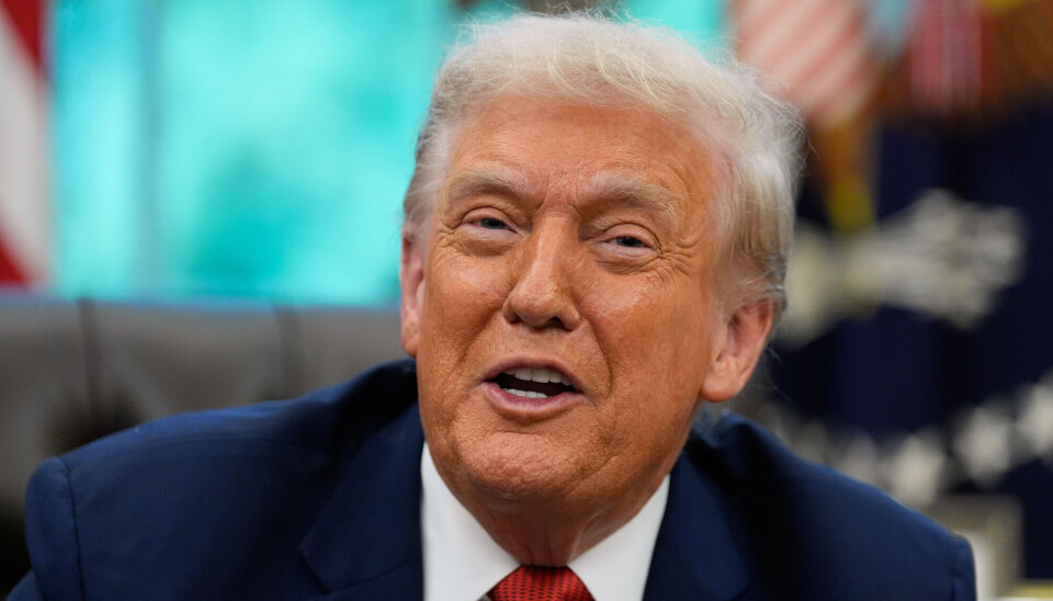 USAs president Donald Trump. Arkivfoto.