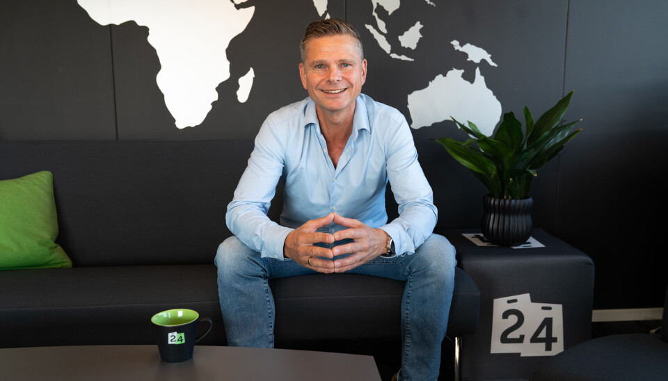 Robert Zwarg i 24Nettbutikk.