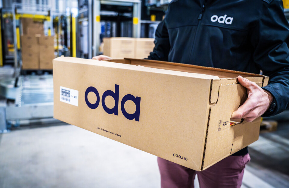 Oda-logoen. Arkivfoto