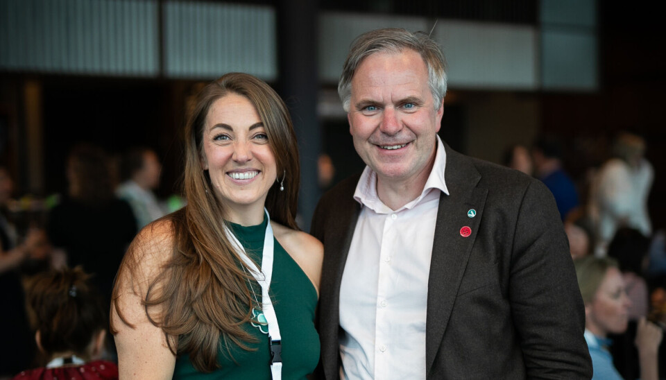 Chelsea Ranger og Alfred Bjørlo i Women in Life Science Norway.