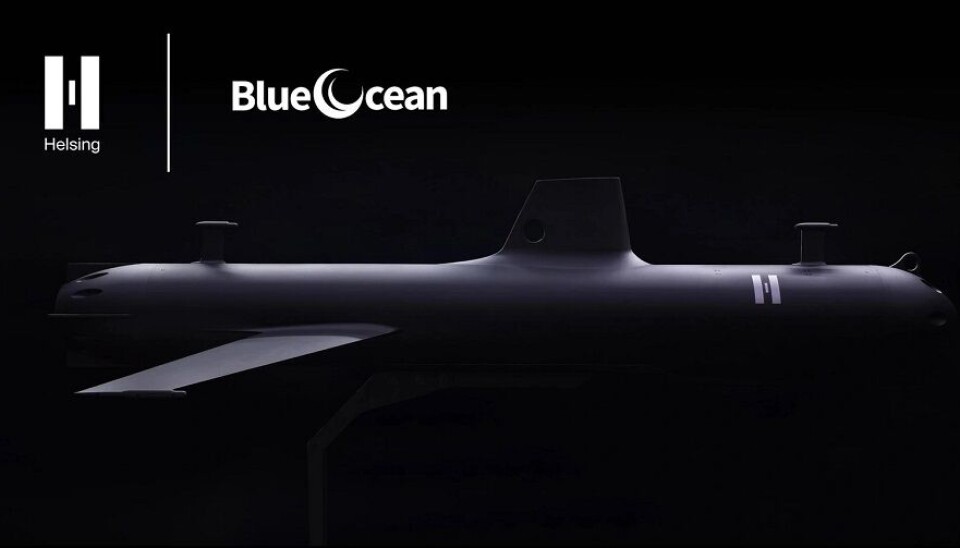 En av dronene til Blue Ocean.