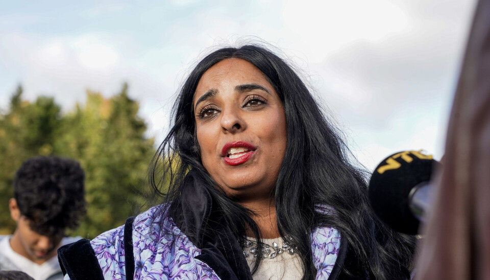 Kultur- og likestillingsminister Lubna Jaffery (Ap) tror ikke AI-musikken vil ta helt over. Kultur- og likestillingsminister Lubna Jaffery (Ap) tror ikke AI-musikken vil ta helt over.