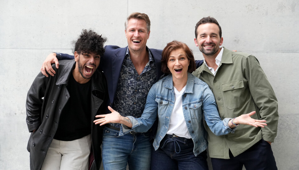 Amr Abdelwahab, Edwin Fjeldtvedt, Alexandra Leisse og Espen Sjaavik.
