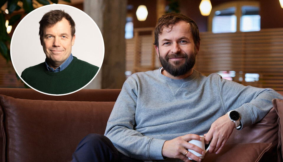 Pål T. Næss (til venstre) blir styreleder for Gaply. Daglig leder Thomas Tveteraas Helgø. Pål T. Næss (til venstre) blir styreleder for Gaply. Daglig leder Thomas Tveteraas Helgø.