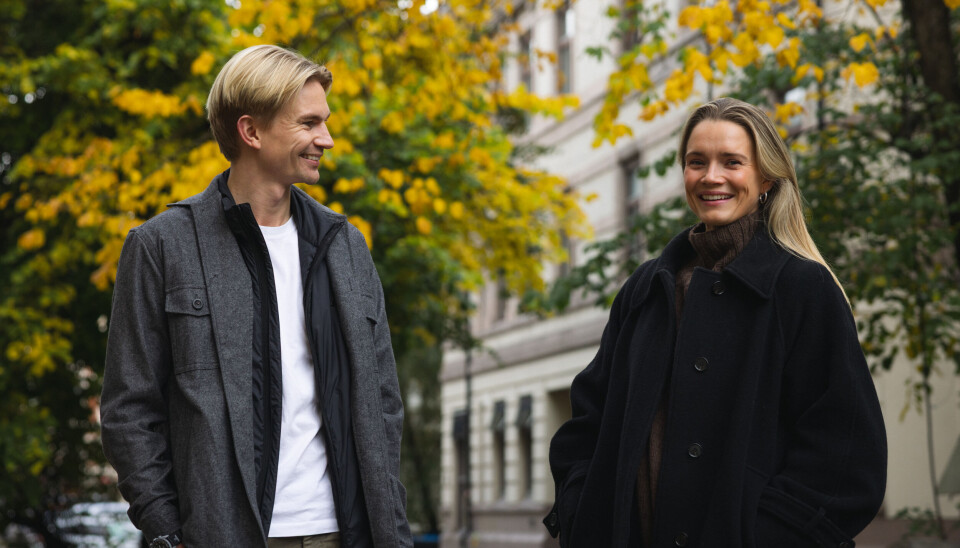 Fra venstre: Petter Moen og Wendel Andrine Torset.