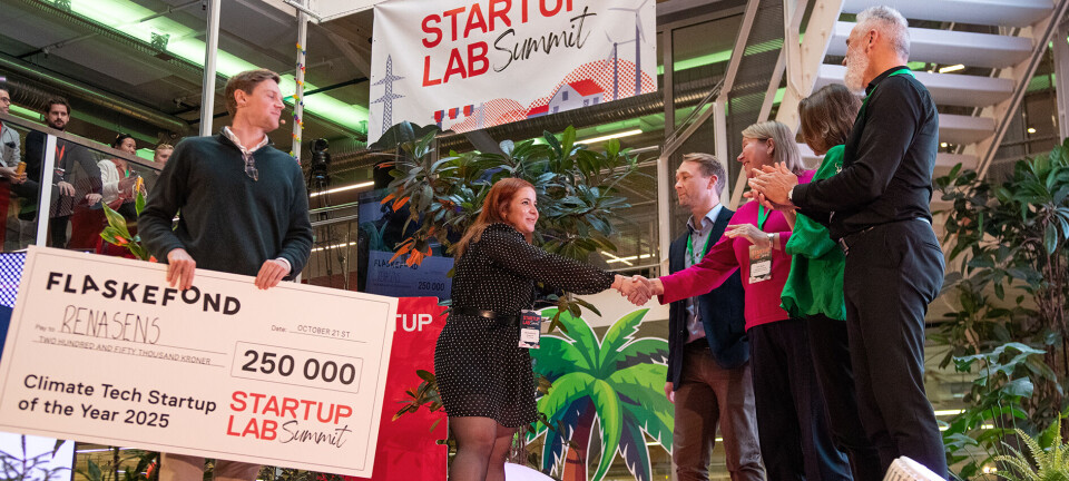 Svenske «stjal» seier under Startuplab-kåring