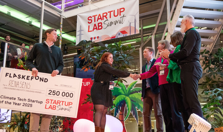 Svenske «stjal» seier under Startuplab-kåring