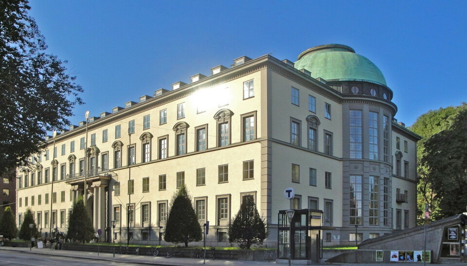 Handelshögskolan i Stockholm.