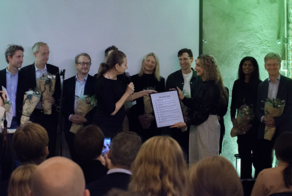 Utvalg overrakte ti «KI-bud» - inspirert av oljebud fra 1971