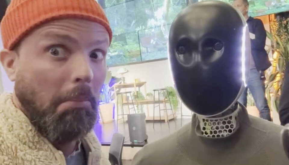 Kahoot-gründer Johan Brand og Neo.