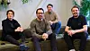 Fra venstre: Jonatan Austigard, Håvard Bergersen, Erik Holm og Jon Freberg. Norgesmester og medgründer Kevin Andre Wright er ikke med på bildet.