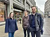 Elena Buda, Marcel Castro og Oskar Nybråten i Nær