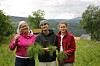 Renate Lunde, Emil Lunde Barman, Ylva Lunde Barman i Vossabia.
