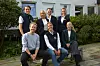 Martin Schütt fra Askeladden og Stine Fiksdal fra VIS- Vestlandets Innovasjonsselskap sammen med ledergruppen til Gründerdagen.
