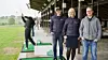 Atle Revheim Hansen (fra venstre), Heidi Wullum og Harald Myklebust Tveit i Turfpal.