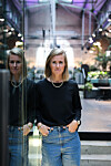Sofia Lindelöw i Norrsken åpner AI-lab med Nvidia i Stockholm.