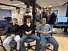 Teamet i Borg Security. Gründer og daglig leder Alexander Wollan foran i midten.